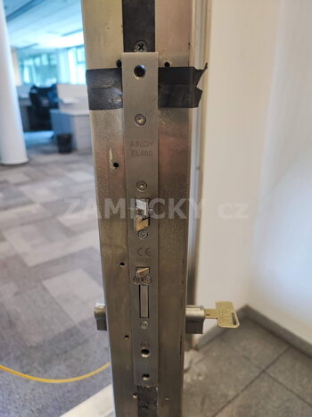 Zkouška zámku ABLOY